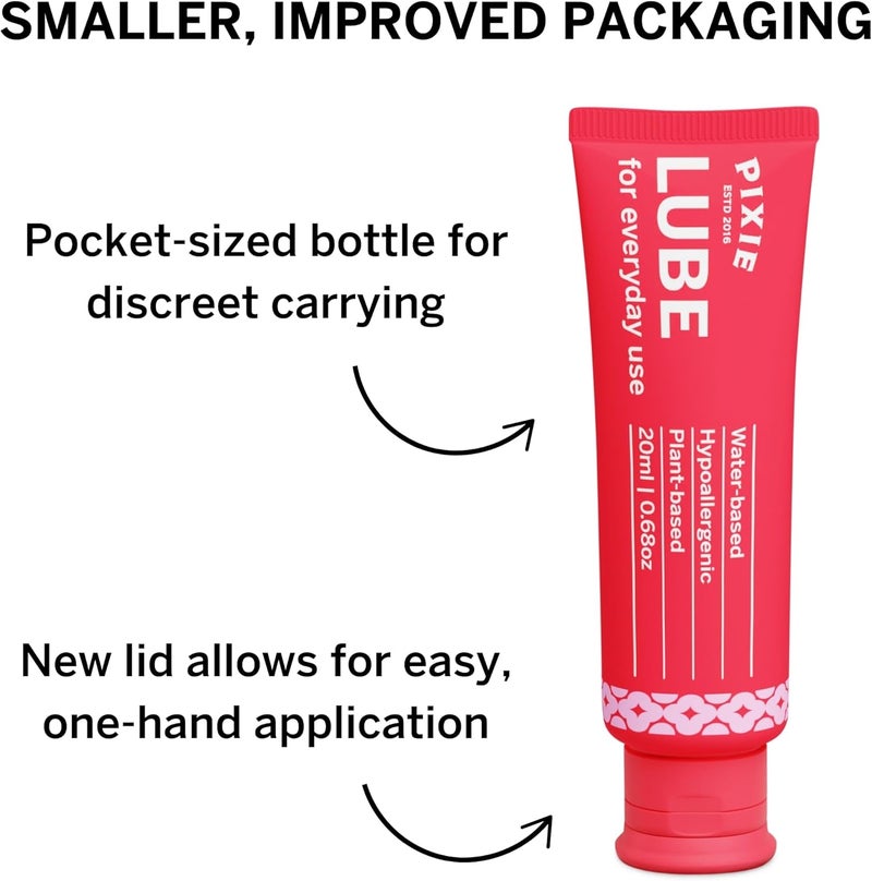 Pixie Cup Pixie Menstrual Cup Lube for Feminine Care - Make it Easy to Insert Your Period Cups - All Natural Water Based Lubricant - Very Useful for Menstrual Disc Users (20 ML) - Image 3